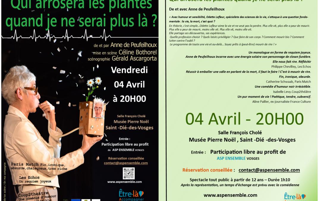 Soirée Théâtre le vendredi 4 avril 2025